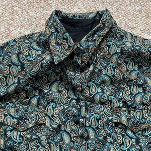 Roper Paisley Cowgirl Shirt.  Large